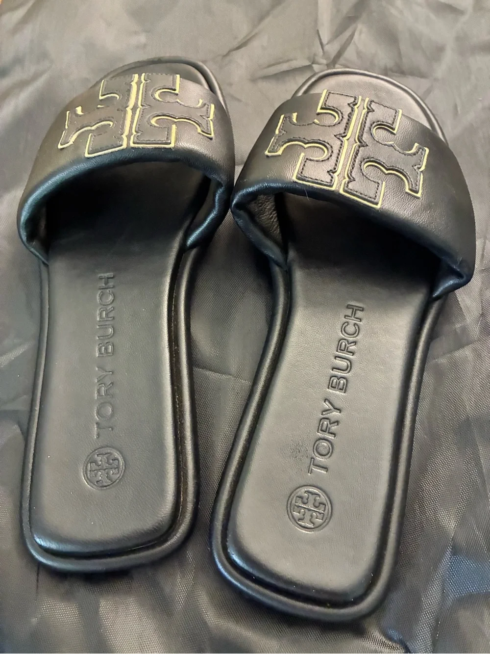 Tory Burch Double-T Sport Slide Sandal
